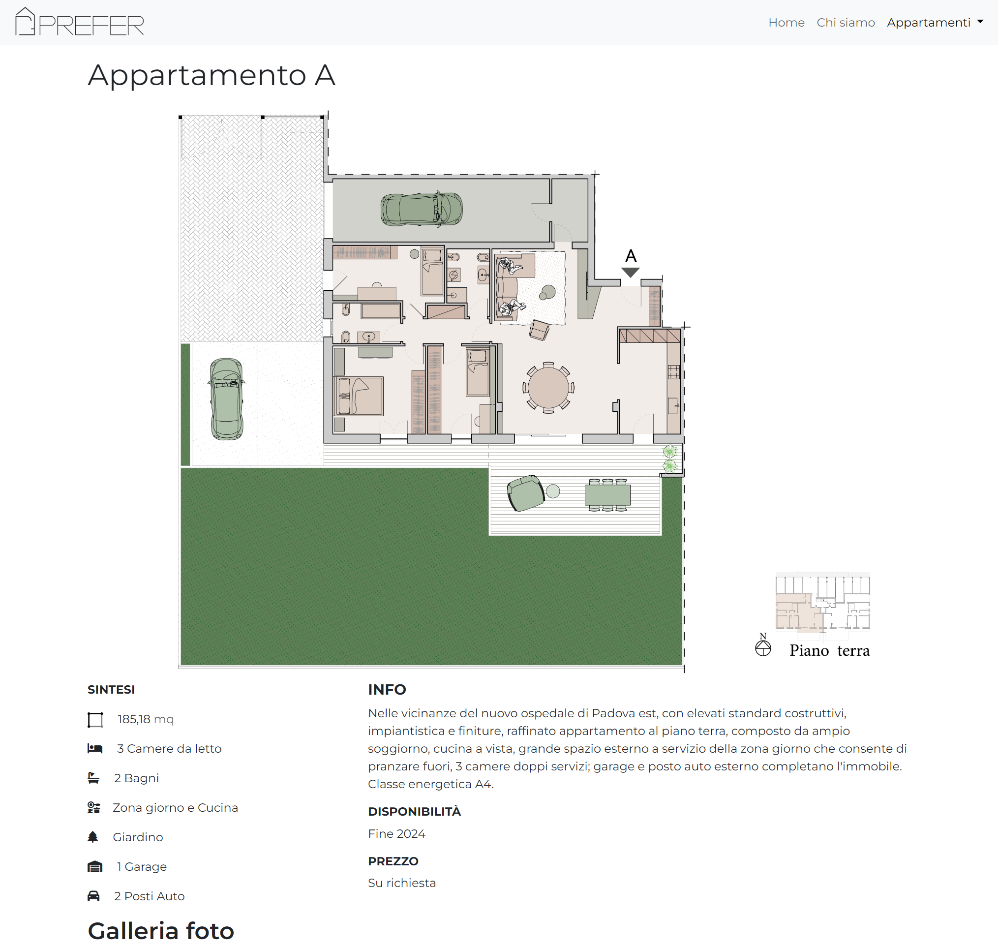 Apartment page