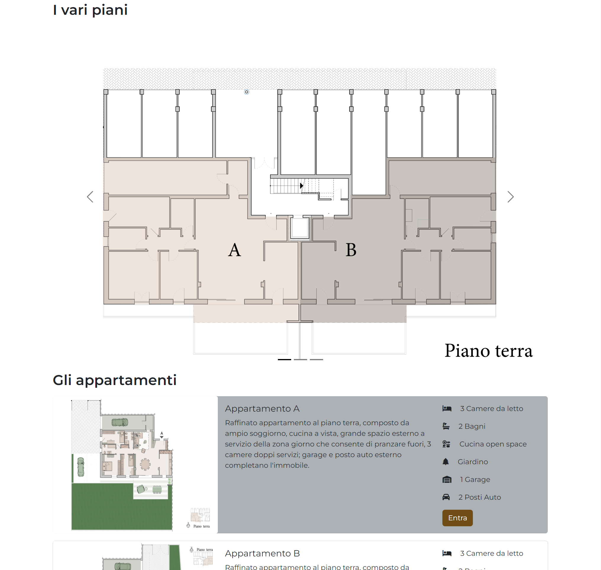 Home page Residenza Ugolini pt. 2